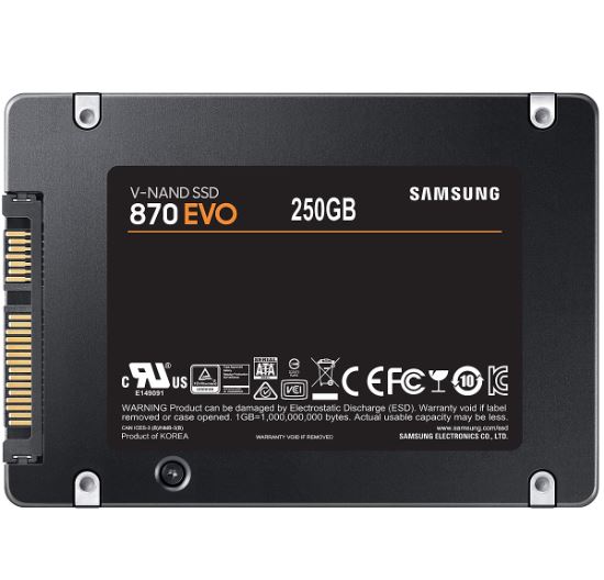 ssd samsung870 250gb